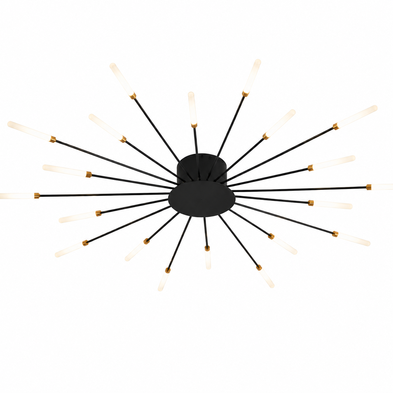 Planifier LED Feux d'Artifice Noir | Plafonnier Moderne | Design Nordique