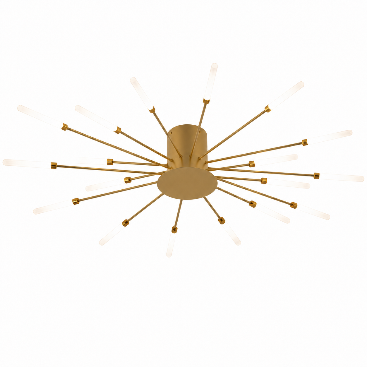 Lustre LED Feux d'Artifice Or | Plafonnier Moderne| Design Nordique