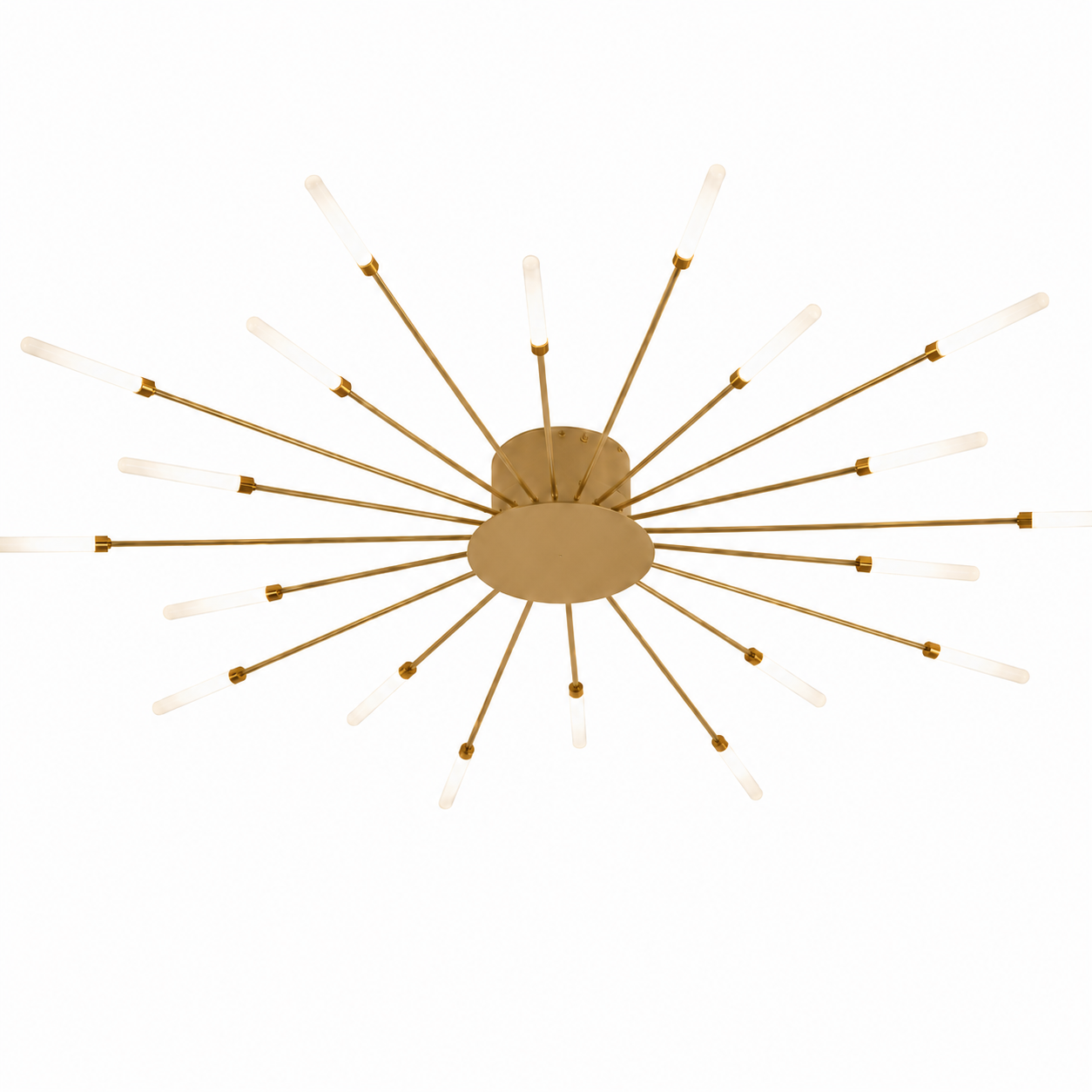 Lustre LED Feux d'Artifice Or | Plafonnier Moderne| Design Nordique