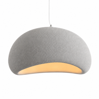 Suspension Design Wabi Sabi | Lustre Nordique Blanc | Luminaire Suspendu Moderne